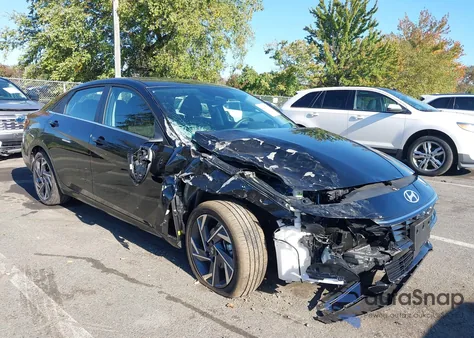 2025 Hyundai Elantra Sel Convenience из США, поврежденный, VIN KMHLS4DG1SU948923